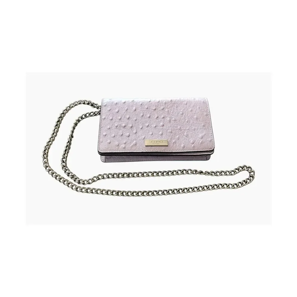 Kate Spade Alexander Avenue Isabeli Lavender Mist Crossbody Purse/Bag